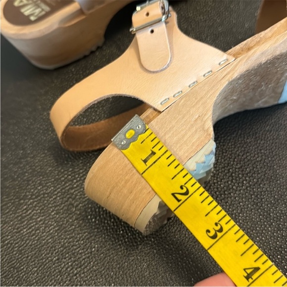 ❤️🔥Mia - Anja Swedish Clogs in Natural Leather - Size EU40 / US 9.5 - Picture 8 of 11